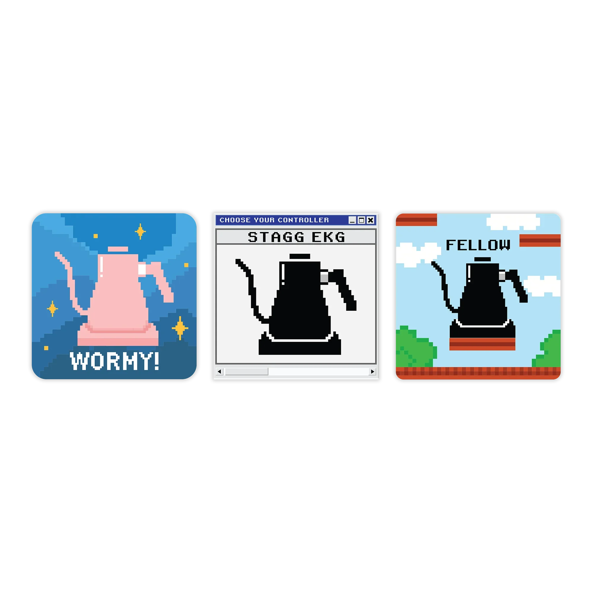 Stagg EKG Sticker Series